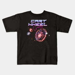 The James Webb Space Telescope Cartwhell galaxy Kids T-Shirt